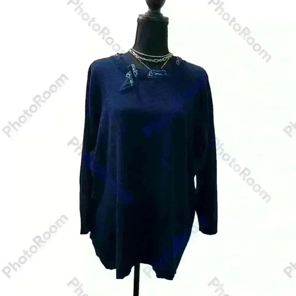 Kim Rogers lightweight sweater blouse - Picture 1 of 6